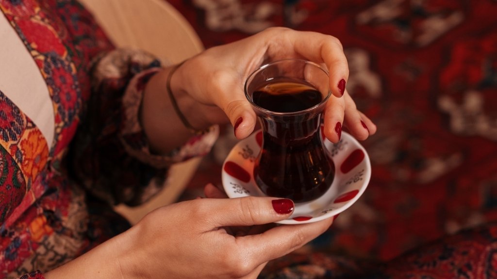 I am enjoying a fresh glass of Turkish tea, a simple daily ritual with surprising health benefits.
